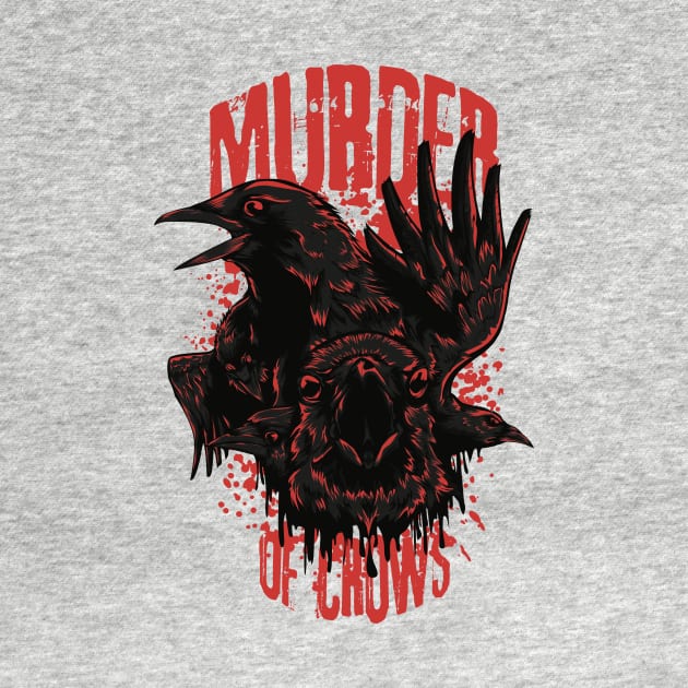 Murder Of Crows by LittleBunnySunshine